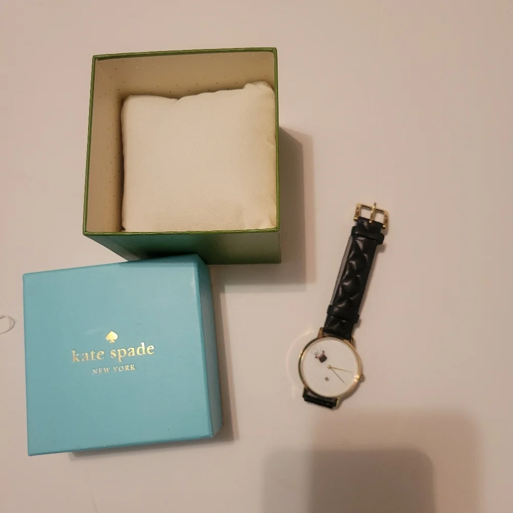 Kate Spade Magic Hat Metro Watch Like New‎ Collectible Minimalist Career